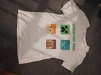 Minecraft shirt, Ophalen of Verzenden, Gebruikt, Jongen, Shirt of Longsleeve