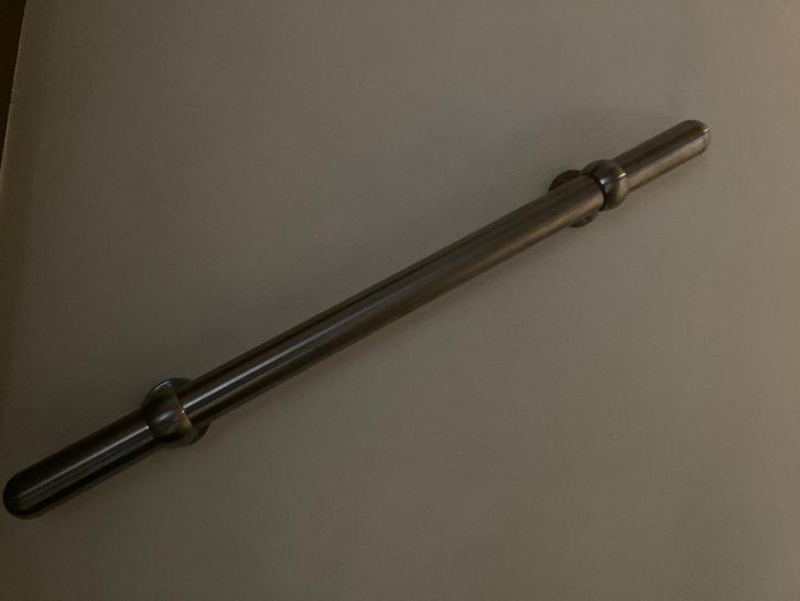 RVS trapleuning, Doe-het-zelf en Verbouw, Ladders en Trappen, Gebruikt, Trap, 4 meter of meer, Ophalen