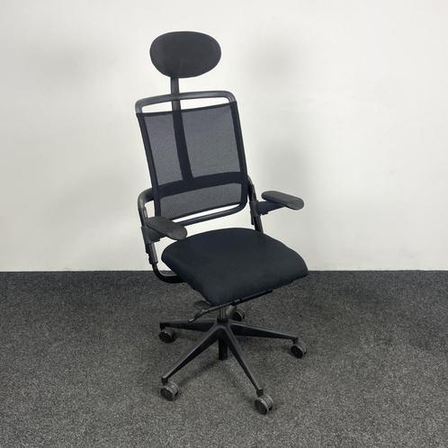 Bureaustoel Grahl Xenium - Mesh Zwart, Huis en Inrichting, Bureaustoelen, Gebruikt, Bureaustoel, Zwart, Ophalen