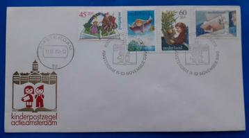 FDC Kinderpostzegels 1980 - NVPH 1210-1213  beschikbaar voor biedingen