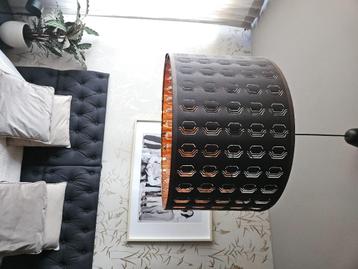 Hanglamp zwart met rosegoud beschikbaar voor biedingen