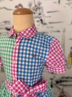 Ralph Lauren vichy fun jurk maat 5, Zo goed als nieuw, Ralph Lauren, Jurk of Rok, Ralph Lauren EU