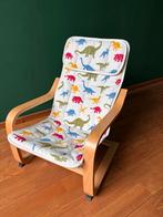 Leuke kinderstoel (IKEA POÄNG) met dinosaurussen, Ophalen, Zo goed als nieuw, Stoel