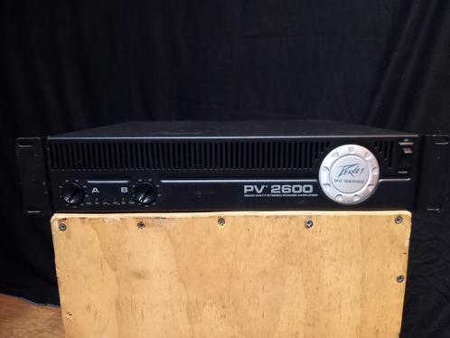 Peavey PV 2600 versterker, Muziek en Instrumenten, Versterkers | Keyboard, Monitor en PA, Gebruikt, P.A., 1000 watt of meer, Ophalen of Verzenden