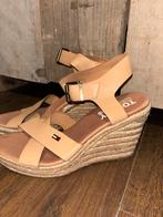 Tommy Jeans Sleehak Leer Mt 41, Kleding | Dames, Schoenen, Beige, Nieuw, Tommy Jeans, Sandalen of Muiltjes