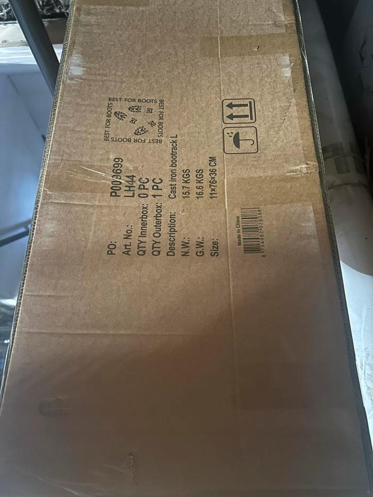 Esschert Laarzenrek - Nieuw in doos!, Huis en Inrichting, Kasten | Schoenenrekken, Nieuw, Ophalen