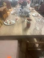 houten design eettafel, Huis en Inrichting, Tafels | Eettafels, Ophalen, Gebruikt, 100 tot 150 cm, -