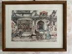 Anton   Pieck    1895 - 1987, Antiek en Kunst, Kunst | Litho's en Zeefdrukken, Ophalen of Verzenden