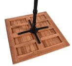 Terrastafel teakhout gietijzer bistro 4 vierkant 70 x 70 cm, Info@edvonline.nl, Nieuw, Ophalen of Verzenden, Inductorstraat 9b Veenendaal