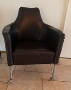 Bert Plantagie eetkamerstoel, alle 4/5/6 stuks 50,-, Huis en Inrichting, Stoelen, Ophalen, Gebruikt, Bruin, Leer