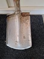 Sneeboer vlak schep - gemodificeerd - RVS, Tuin en Terras, Hand-tuingereedschap, Ophalen, Gebruikt, Schop, Sneeboer