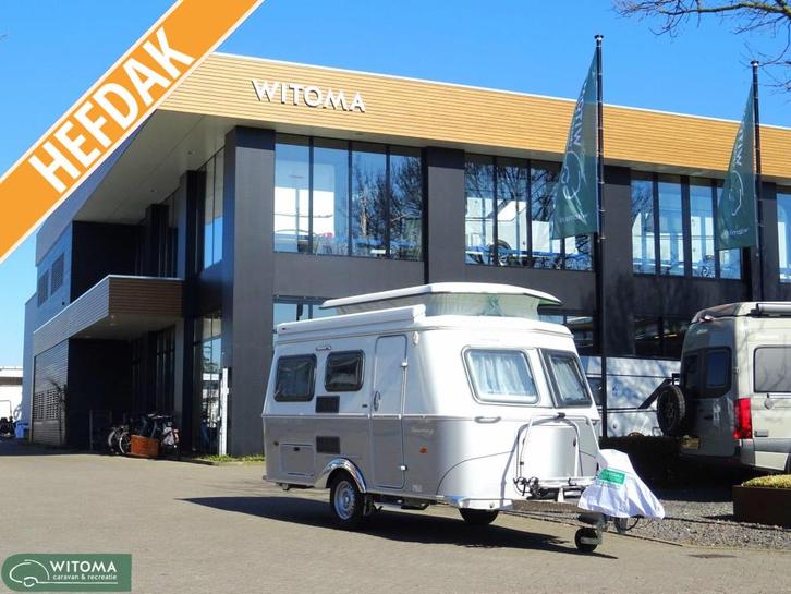 Eriba Touring 430 zondag 12 okt open huis, Caravans en Kamperen, Caravans, Bedrijf, tot en met 3, 750 - 1000 kg, Kleine zit, Eriba