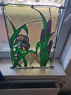 Mooi glas en lood, Doe-het-zelf en Verbouw, Glas en Ramen, Ophalen of Verzenden, Zo goed als nieuw, Minder dan 80 cm, Minder dan 80 cm