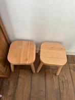 2 ikea flisat krukjes, Ophalen of Verzenden, Zo goed als nieuw, Hout