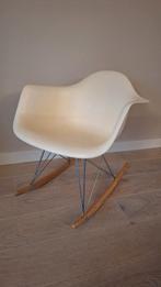 Witte design schommelstoel vitra eames rar replica kuipstoel, Ophalen, Kunststof, Wit, Design