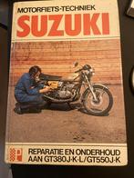 werkplaatshandboek SUZUKI GT380 GT550; 17,95 euro;, Motoren, Ophalen of Verzenden, Suzuki