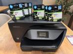 HP-Office jet 6950 ALL-IN-ONE Printer met 7 nieuwe cartridge, Computers en Software, Printers, Ophalen, Hp, Inkjetprinter, Zo goed als nieuw