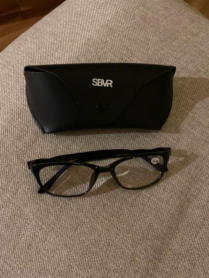 Leesbril +1.50 met etui, Sieraden, Tassen en Uiterlijk, Zonnebrillen en Brillen | Heren, Zo goed als nieuw, Leesbril, Overige merken