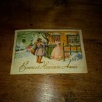 Franse nieuwjaarskaart jaren 40, Verzamelen, Ansichtkaarten | Themakaarten, Ophalen of Verzenden, 1940 tot 1960, Overige thema's