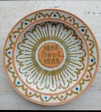 Antiek sier-bord merk Gouda Holland 1898 sep 1923, Ophalen of Verzenden