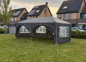 Partytent 3x6 antraciet te huur! beschikbaar voor biedingen