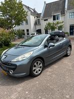 Peugeot 207 Cabrio 1.6 Blauw/Grijs, Auto's, Peugeot, Voorwielaandrijving, 65 €/maand, 15 km/l, 4 cilinders