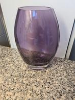 Mooie vaas paars, Minder dan 50 cm, Glas, Ophalen of Verzenden, Zo goed als nieuw