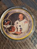 Astronauten coin., Verzamelen, Ophalen of Verzenden, Landmacht, Nederland, Embleem of Badge