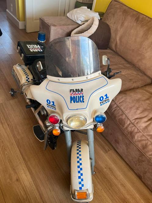 Feber 1:2 electrishe Harley Davidson jaren 80/90, Kinderen en Baby's, Speelgoed | Buiten | Accuvoertuigen, Gebruikt, Ophalen