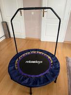 Indoor trampoline met stang, Ophalen of Verzenden, Zo goed als nieuw
