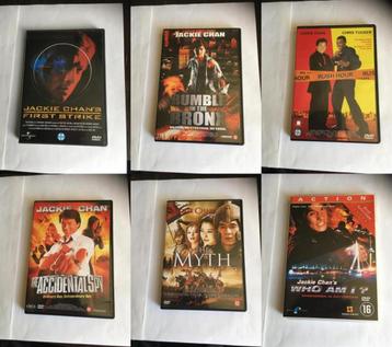 jackie chan dvd (6 stuks) diverse collectie beschikbaar voor biedingen