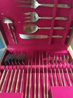 Bestek Cassette 24-delig Nikkel Brons in Kist, Ophalen of Verzenden