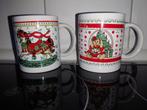 2 mokken bekers met kerstmotief Nieuw, Diversen, Kerst, Ophalen of Verzenden, Nieuw