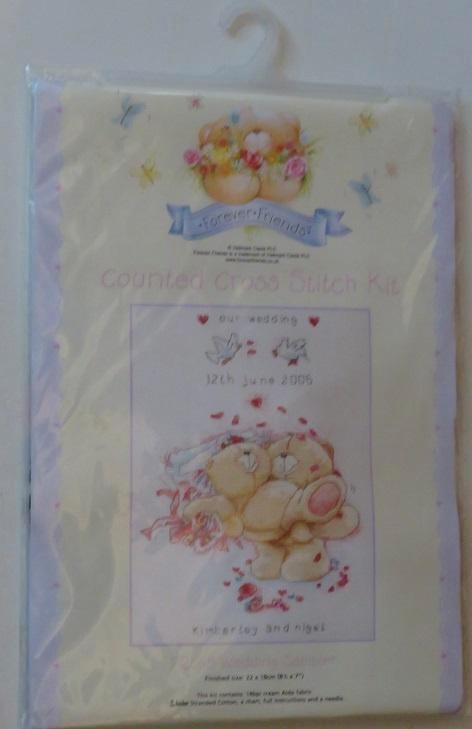 borduurpakket geboortetegel 121266, Hobby en Vrije tijd, Borduren en Borduurmachines, Nieuw, Borduurpakket, Ophalen of Verzenden