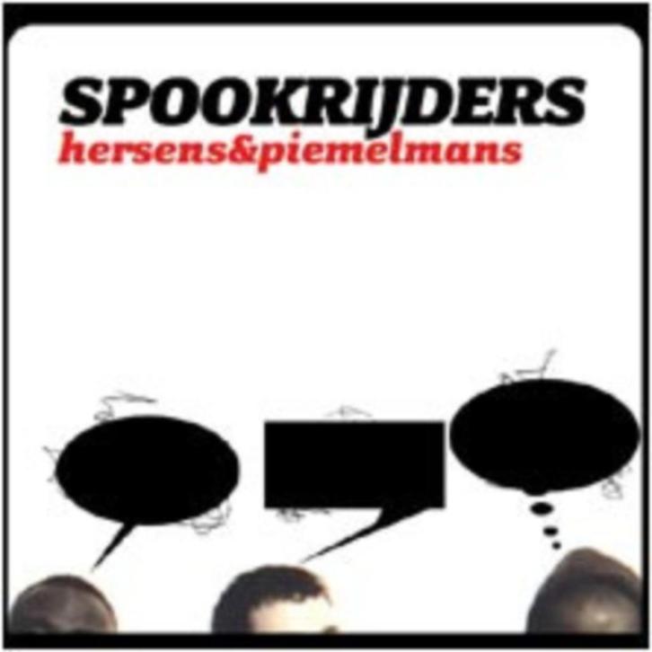 SPOOKRIJDERS - hersens piemelmans CD SINGLE, Cd's en Dvd's, Cd Singles, Gebruikt, Hiphop en Rap, Ophalen of Verzenden