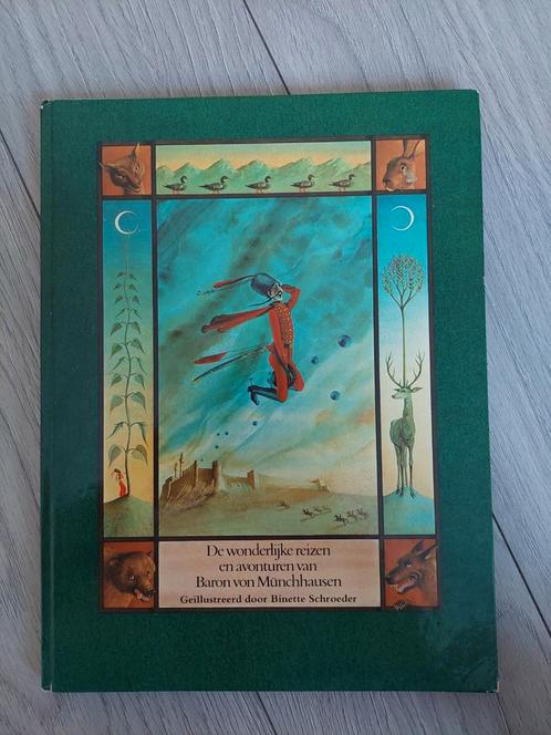 Binette Schroeder zeer schaars 1978 Baron von Munchhausen NL, Boeken, Prentenboeken en Plaatjesalbums, Zo goed als nieuw, Prentenboek