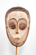 Vintage African mask masker West-Afrika houtsnijwerk, Ophalen of Verzenden