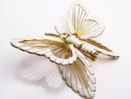 Lief vlindertje van Monet, Sieraden, Tassen en Uiterlijk, Broches, Verzenden, Zo goed als nieuw, Goud, Overige materialen