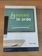 Boek Lessen in orde, Boeken, Studieboeken en Cursussen, Zo goed als nieuw, Peter Teitler, Beta, HBO