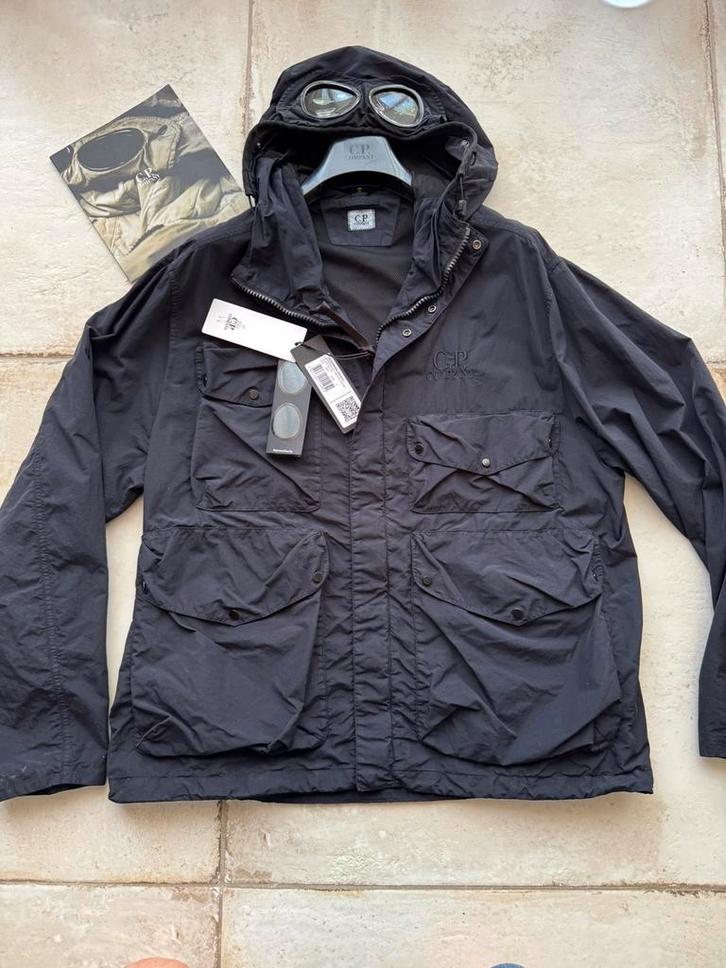 Prachtige originele nieuwe CP Company goggles jas L XL XXL, Kleding | Heren, Jassen | Zomer, Nieuw, Blauw, Ophalen of Verzenden