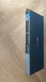 HP ProCurve 1810G-24 Switch | J9450A | 24x Gigabit + adapter, Computers en Software, Netwerk switches, Ophalen of Verzenden, Gebruikt