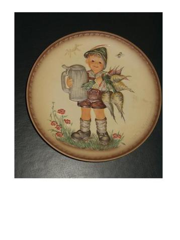 wandbord hummel reliefbord Für´s Vaterle For the father 1991 beschikbaar voor biedingen