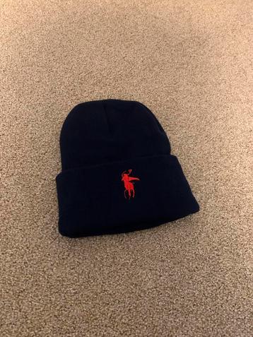 Nieuwe beanie met Ralph Lauren logo - Zwart/Rood Logo beschikbaar voor biedingen