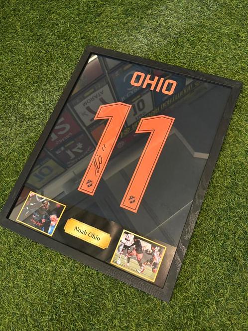 Noah Ohio - Gesigneerd FC Utrecht uitshirt 24/25, Verzamelen, Sportartikelen en Voetbal, Zo goed als nieuw, Ophalen of Verzenden