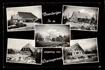 Oude ansicht - Wieringerwerf - Boerderijen - NH. beschikbaar voor biedingen
