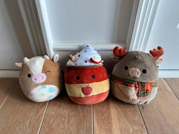 Squish mallows knuffels -3 stuks van Kellytoy. beschikbaar voor biedingen