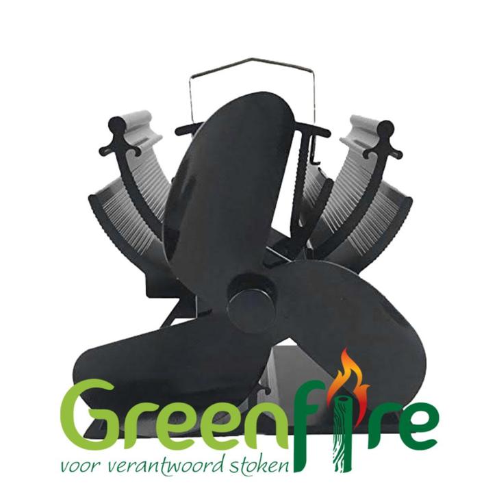 Kachelventilator Smart Stove – Verspreidt Warmte & Bespaart, Tuin en Terras, Haardhout, Blokken, Overige houtsoorten, Minder dan 3 m³