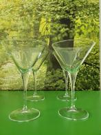4 Martini cocktailglazen, Ophalen, Zo goed als nieuw, Overige typen