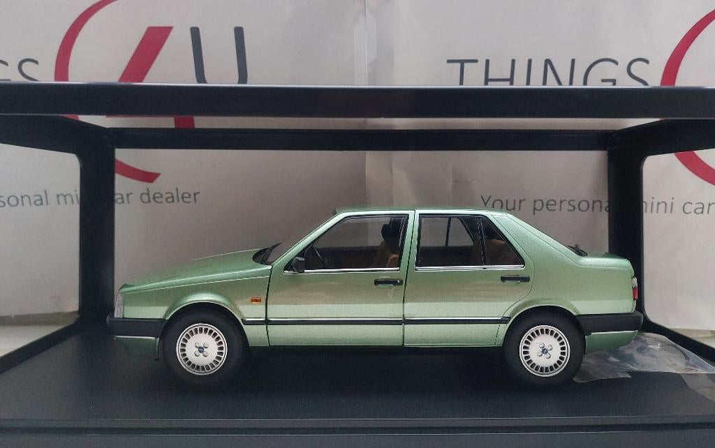 Mitica 1:18 Fiat Croma 2.0 TURBO IE 1988 groen nieuw, Ophalen of Verzenden, Nieuw, Auto, Overige merken