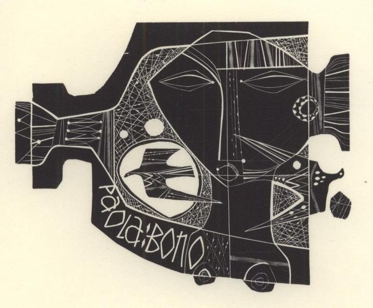 0013 Ex Libris Nederland : Jan van Doorn, z.j., Antiek en Kunst, Kunst | Etsen en Gravures, Verzenden